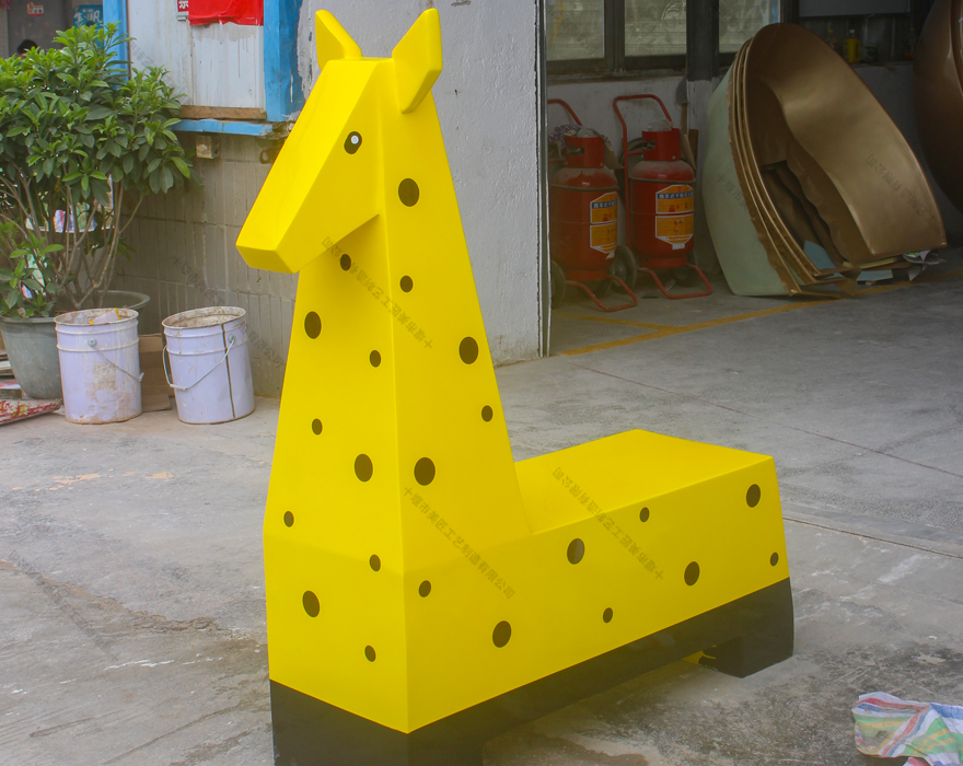 長頸鹿雕塑擺件